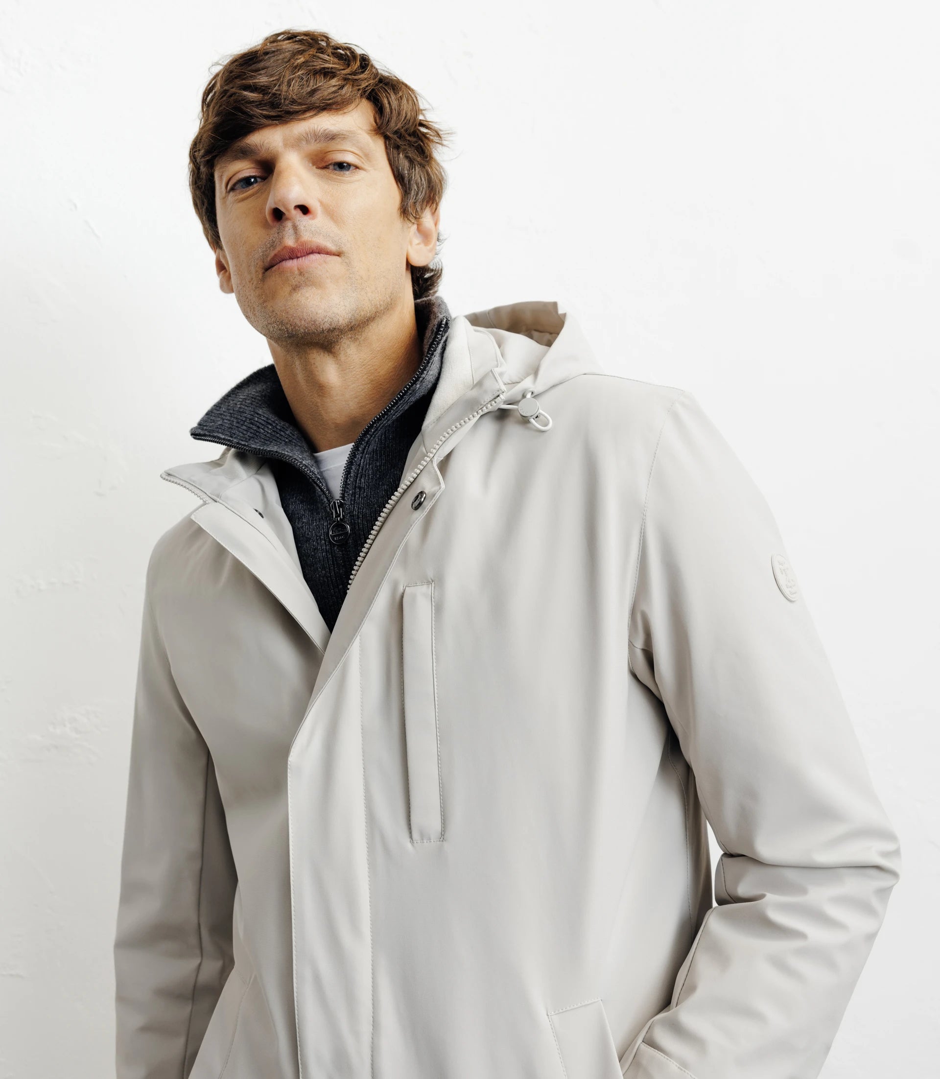 Parka légère mastic - IZAC