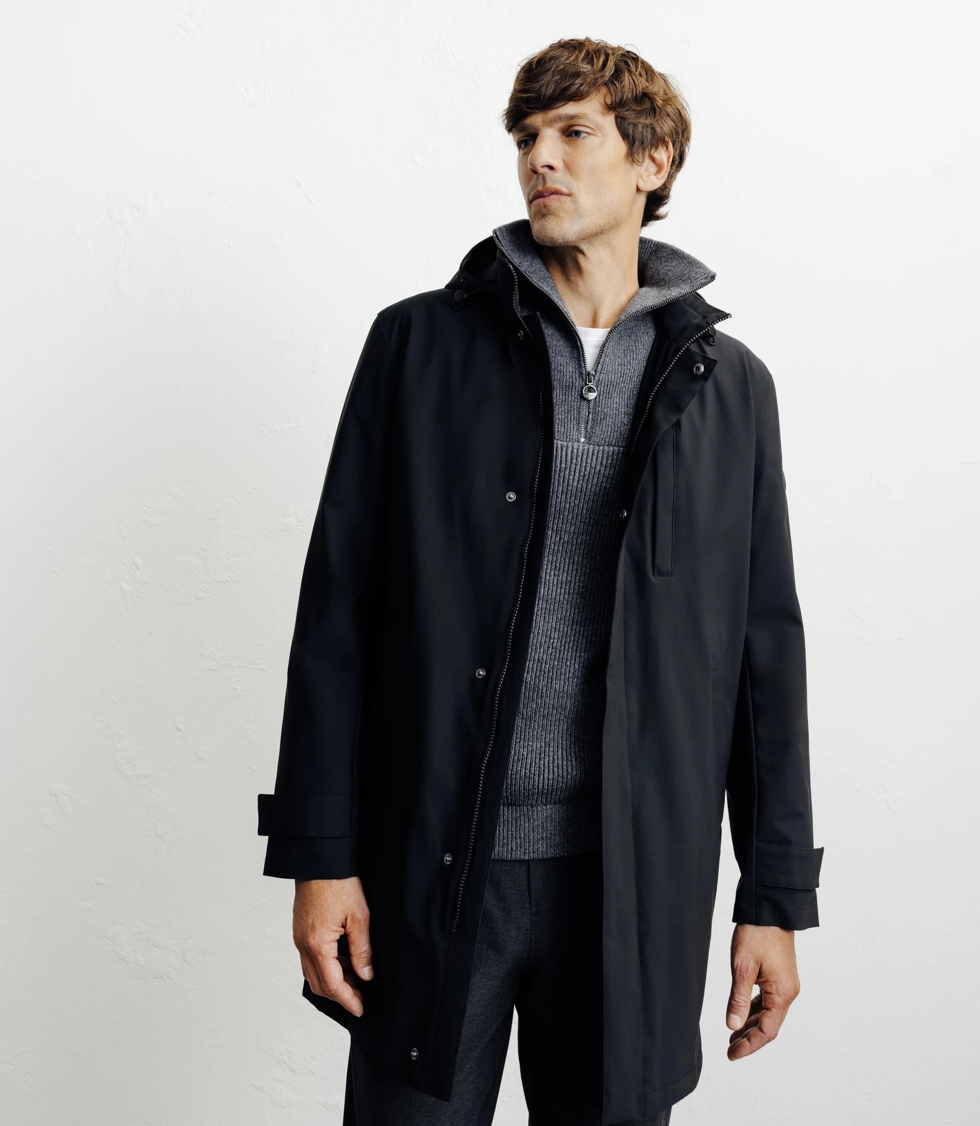 Parka légère noir - IZAC