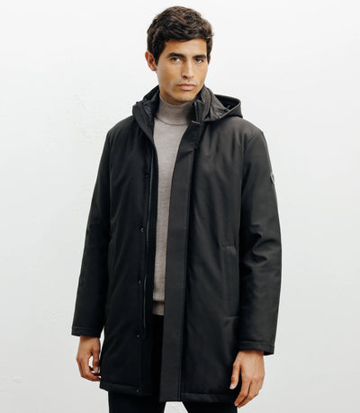 Parka noire - IZAC