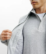 Doudoune sans manches gris clair - IZAC