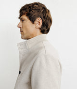 Blouson col montant beige - IZAC