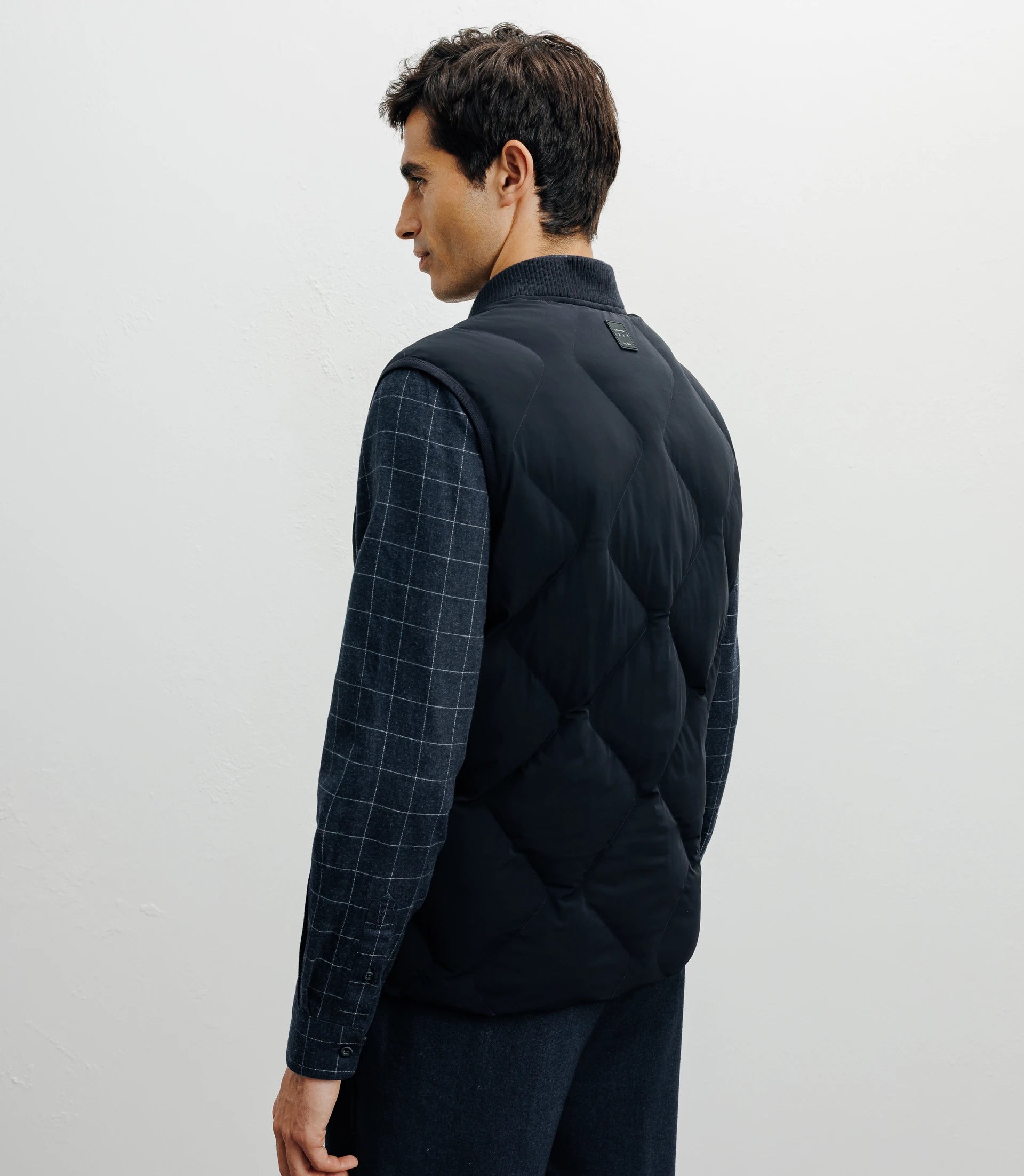 Doudoune sans manches marine - IZAC