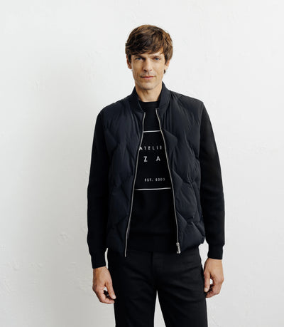 Doudoune sans manches noir - IZAC