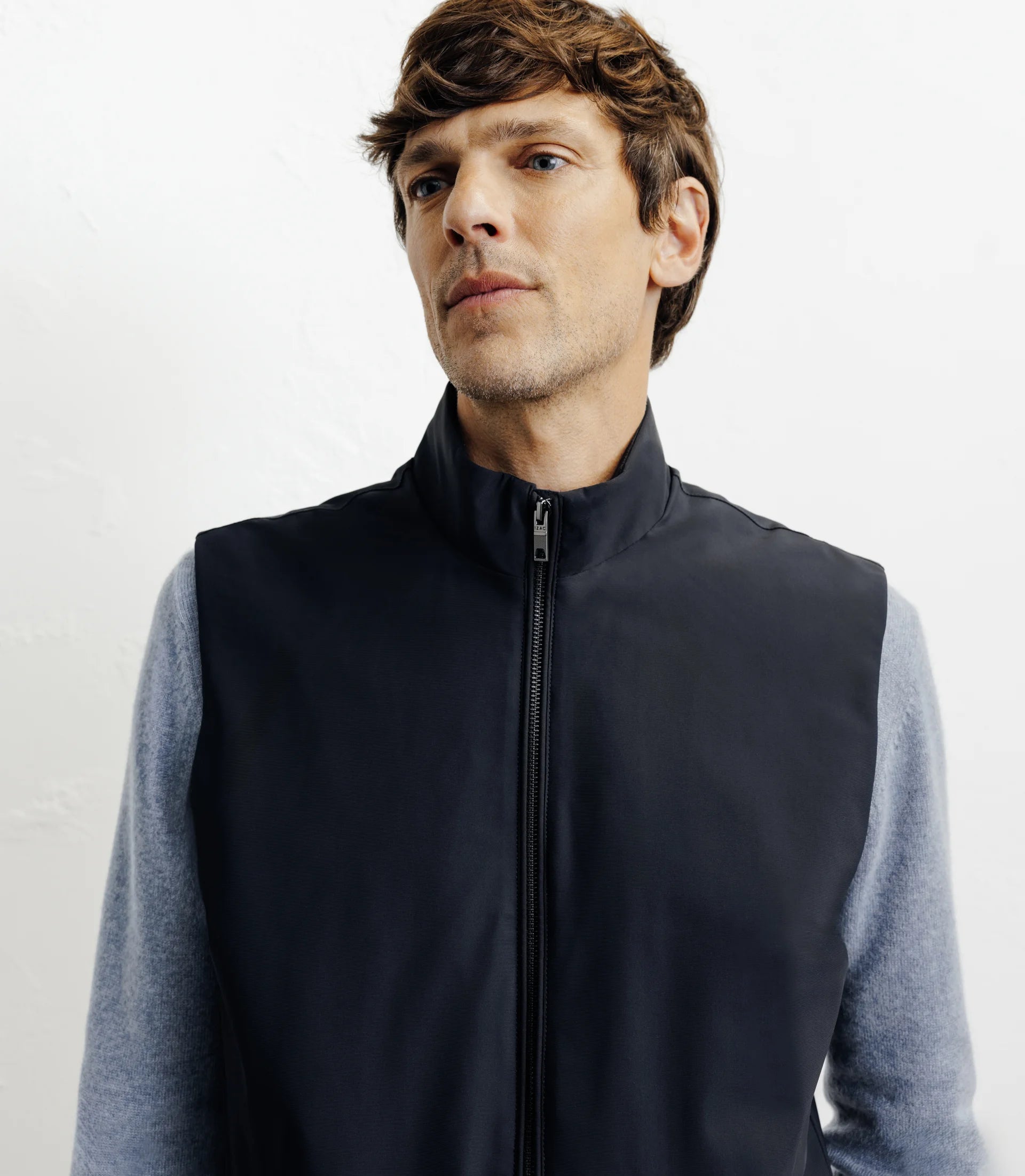 Doudoune sans manches marine - IZAC