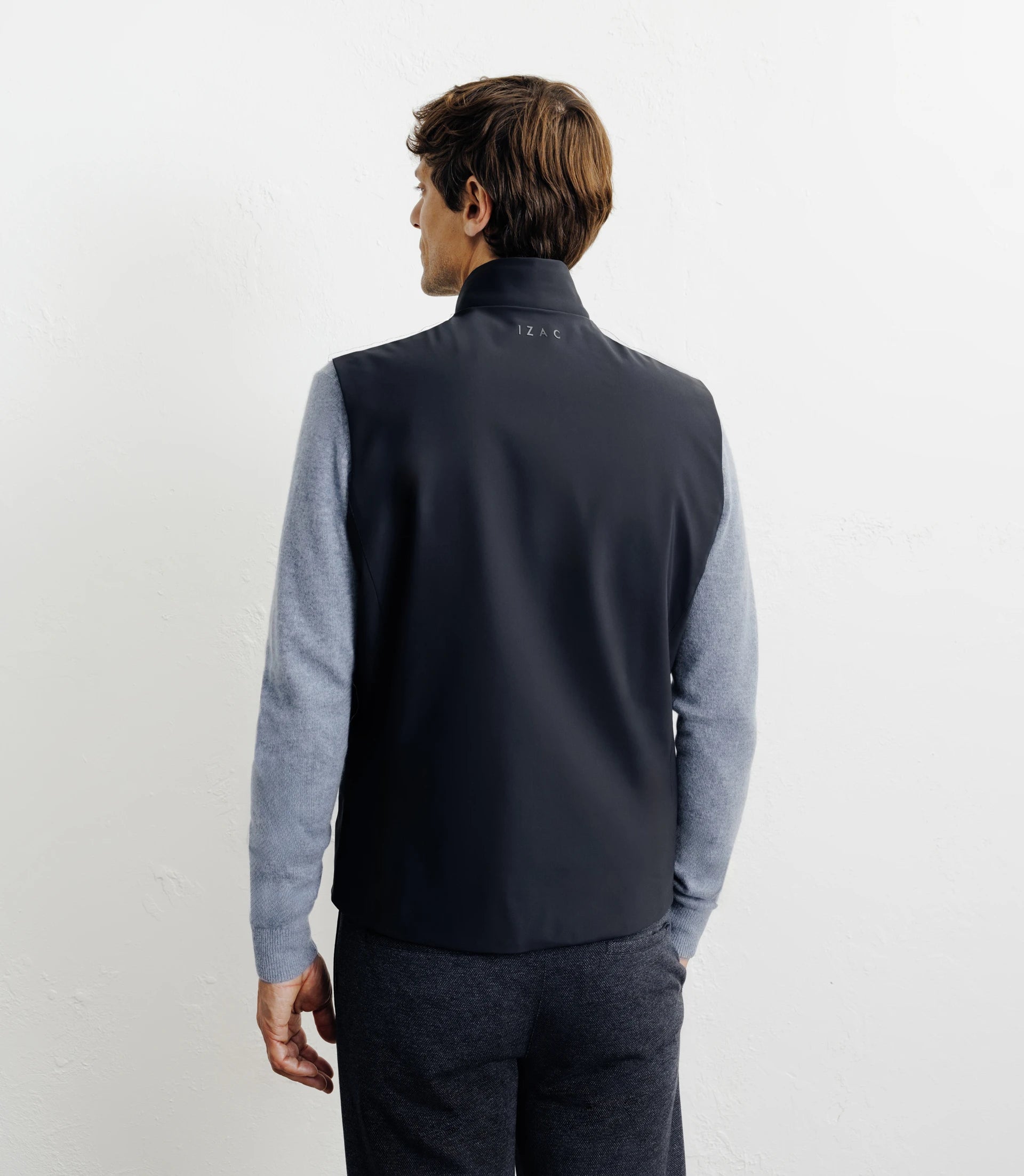 Doudoune sans manches marine - IZAC