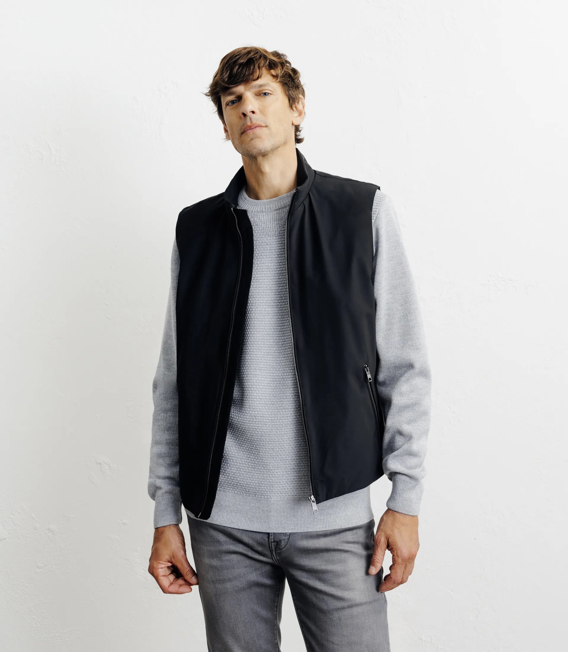 Doudoune sans manches noir - IZAC