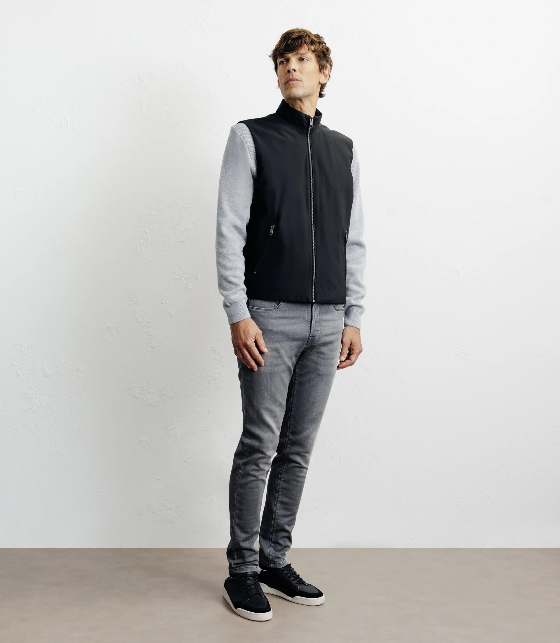 Doudoune sans manches noir - IZAC