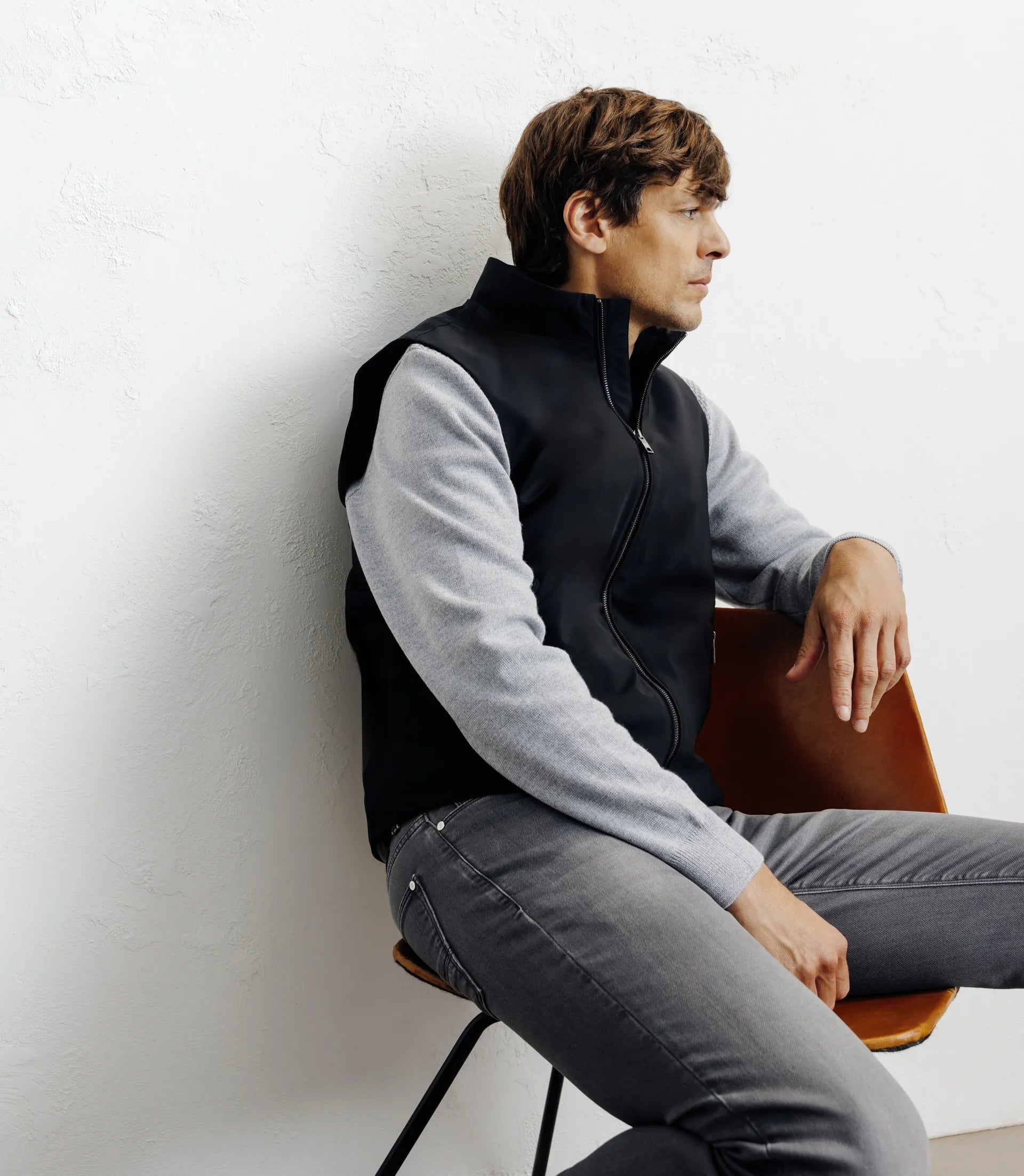 Doudoune sans manches noir - IZAC