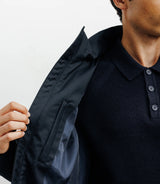 Doudoune courte marine - IZAC