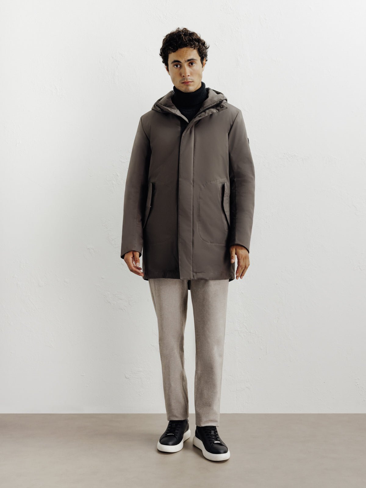 Parka sport taupe - IZAC