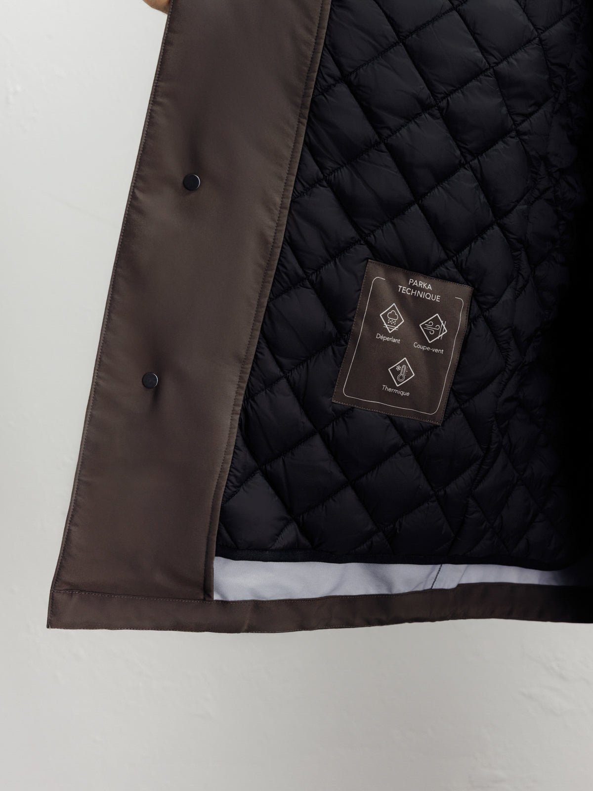 Parka sport taupe - IZAC