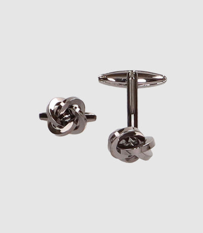 Boutons de manchette forme nœud - IZAC