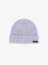 Bonnet en maille gris chiné - IZAC