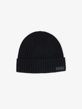 Bonnet en maille noir - IZAC