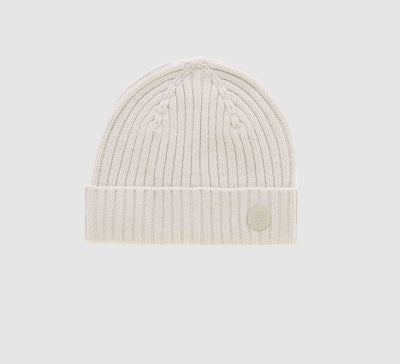 Bonnet en maille beige - IZAC
