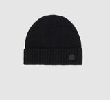 Black knit hat