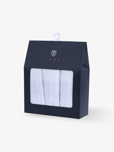 Pack de 3 boxers blanc - IZAC