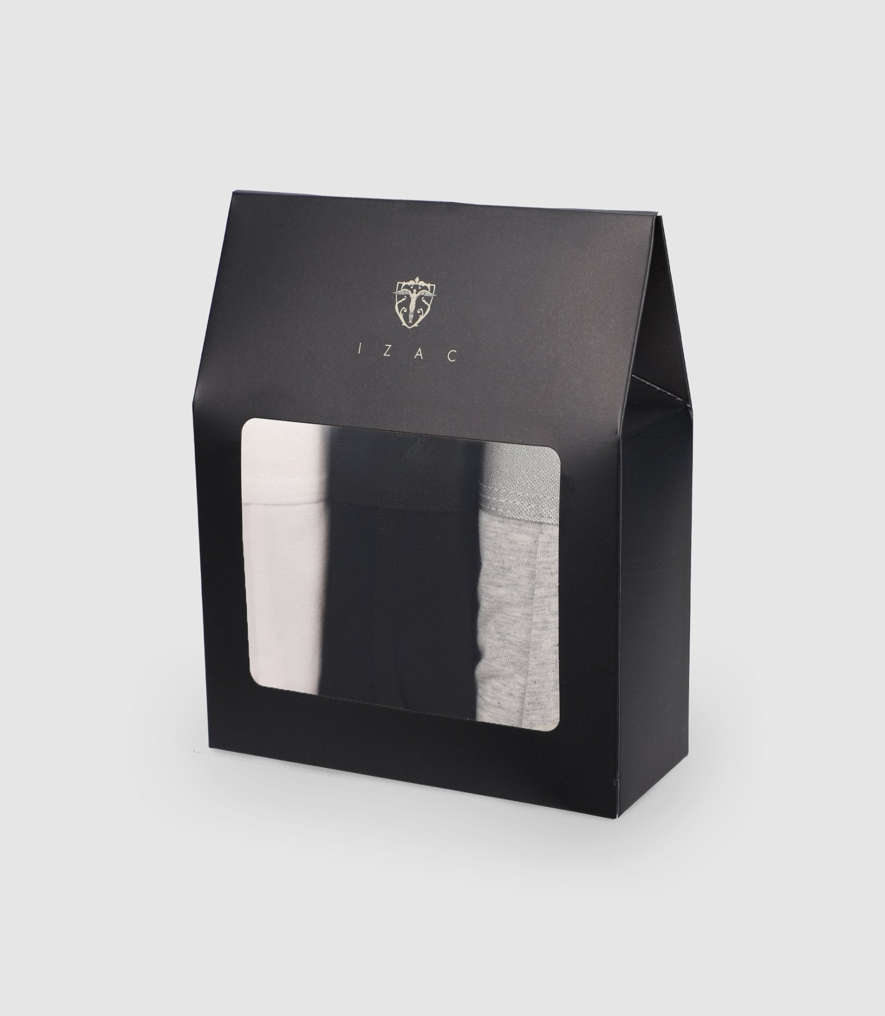 Pack de 3 boxers gris - IZAC