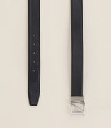 Ceinture réversible ajustable noire - IZAC