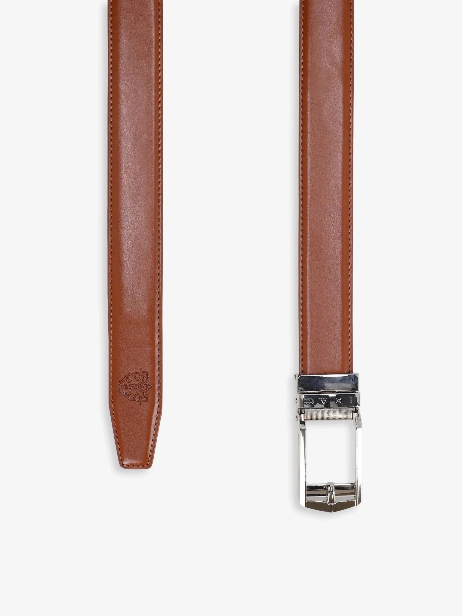Ceinture à cliquet camel