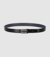 Ceinture réversible 35mm ajustable noir et anthracite CALY - IZAC