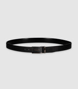 Ceinture réversible 35mm ajustable noire mate et noire CLONE - IZAC