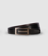 Belt with black reversible strap