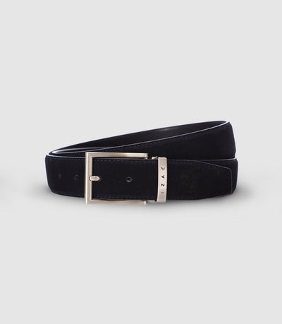 Ceinture avec boucle réversible marine - IZAC