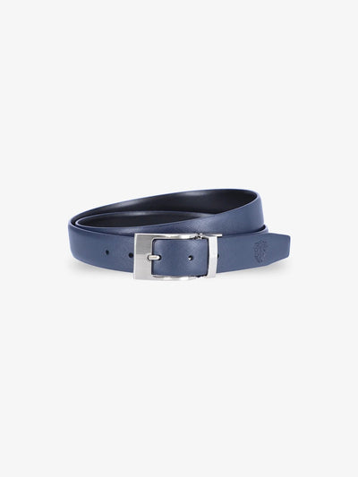 Ceinture réversible bleu chine - IZAC