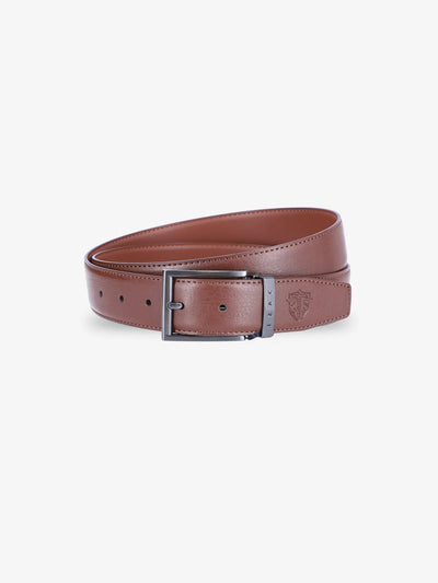 Ceinture réversible marron clair - IZAC