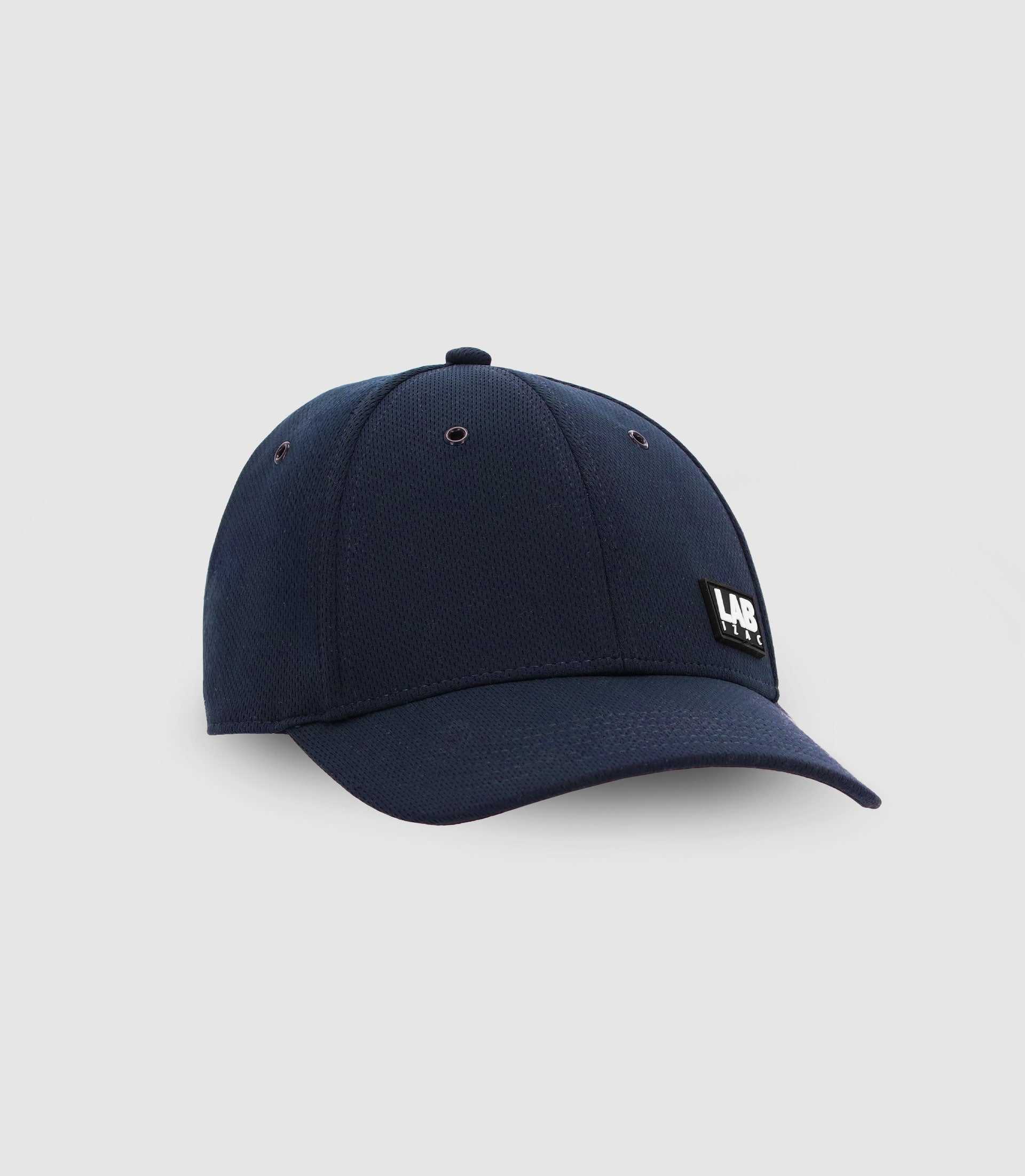 Casquette avec patch bleue