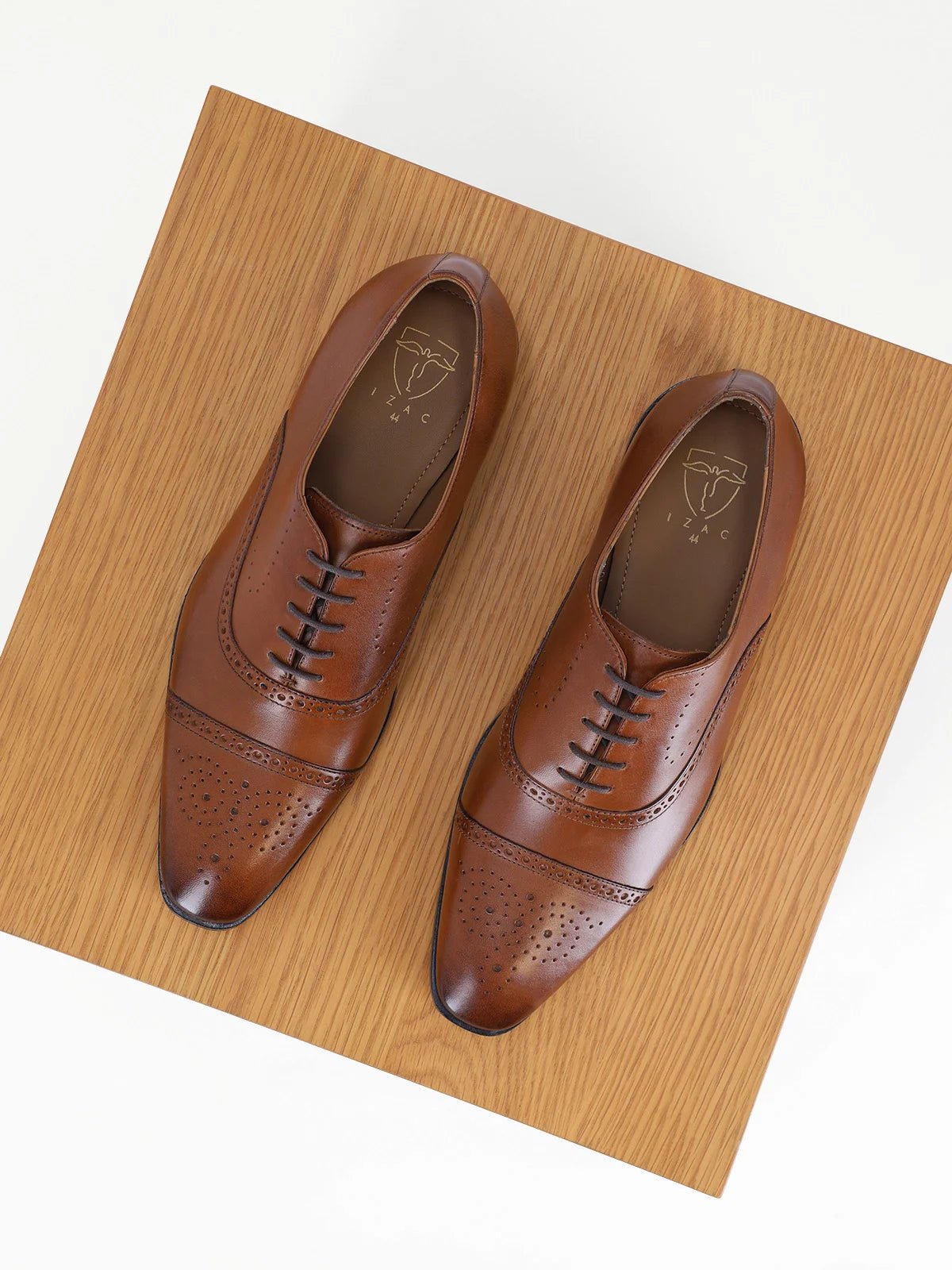 Chaussures derby marron - IZAC