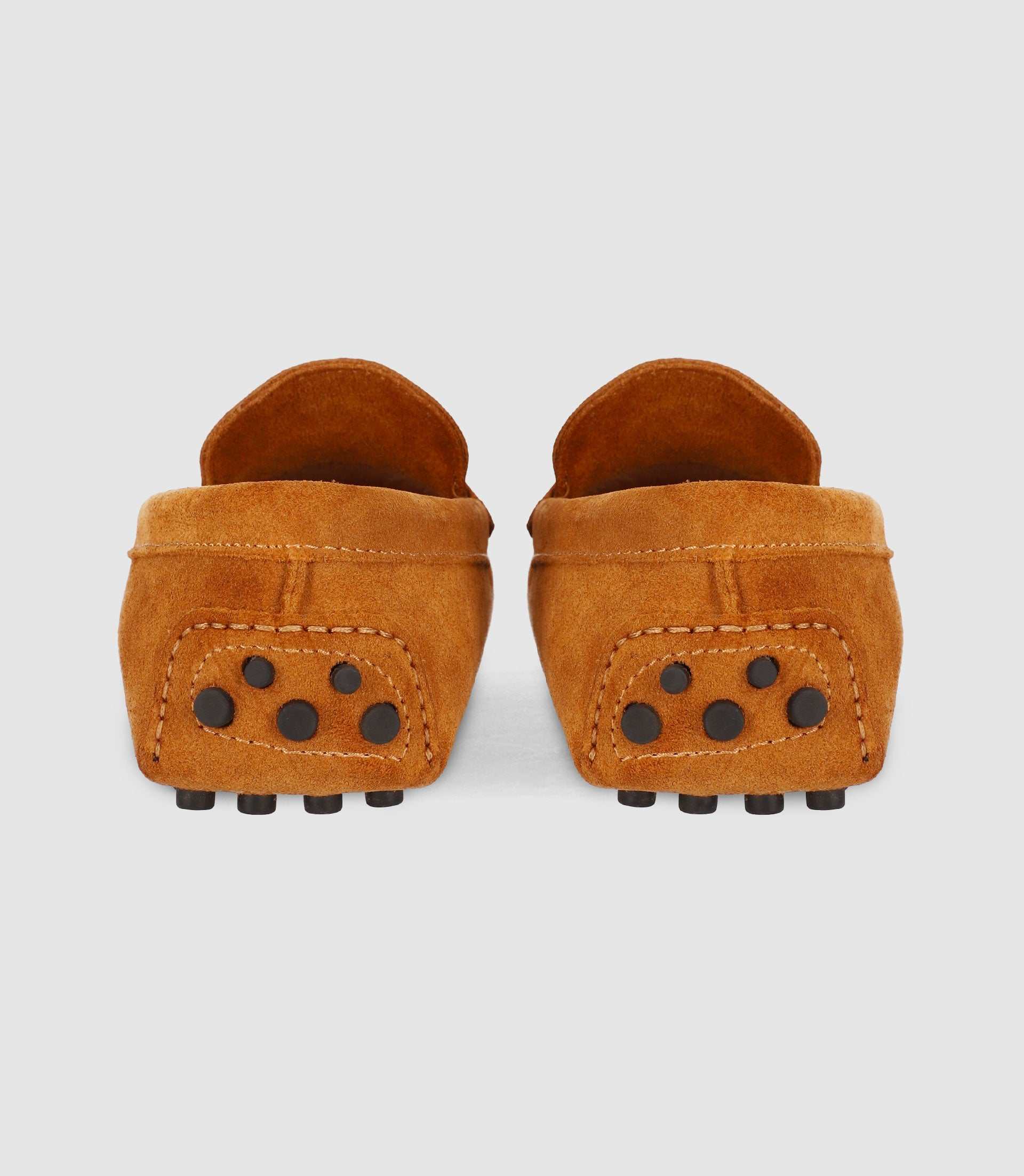 Mocassin en croute velours CAMEL