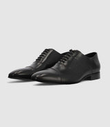 Chaussures richelieu en cuir noires