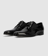 Chaussure derby vernis noires - IZAC