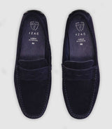 Marine suede boat shoes