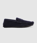 Marine suede boat shoes