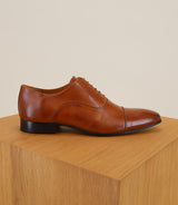 Chaussures en cuir marron - IZAC