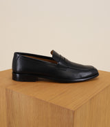 Black Moccasin City Shoes