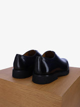 Richelieu en cuir marine