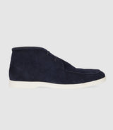 ERNEST navy suede derby