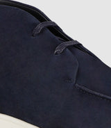 ERNEST navy suede derby