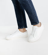 Chaussures sneakers avec logo blanches