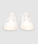 Sneakers with white logo