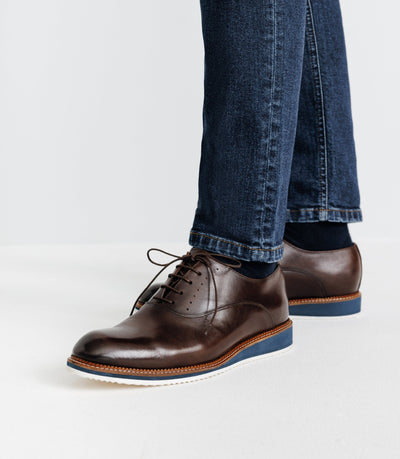 Chaussures derby marron - IZAC