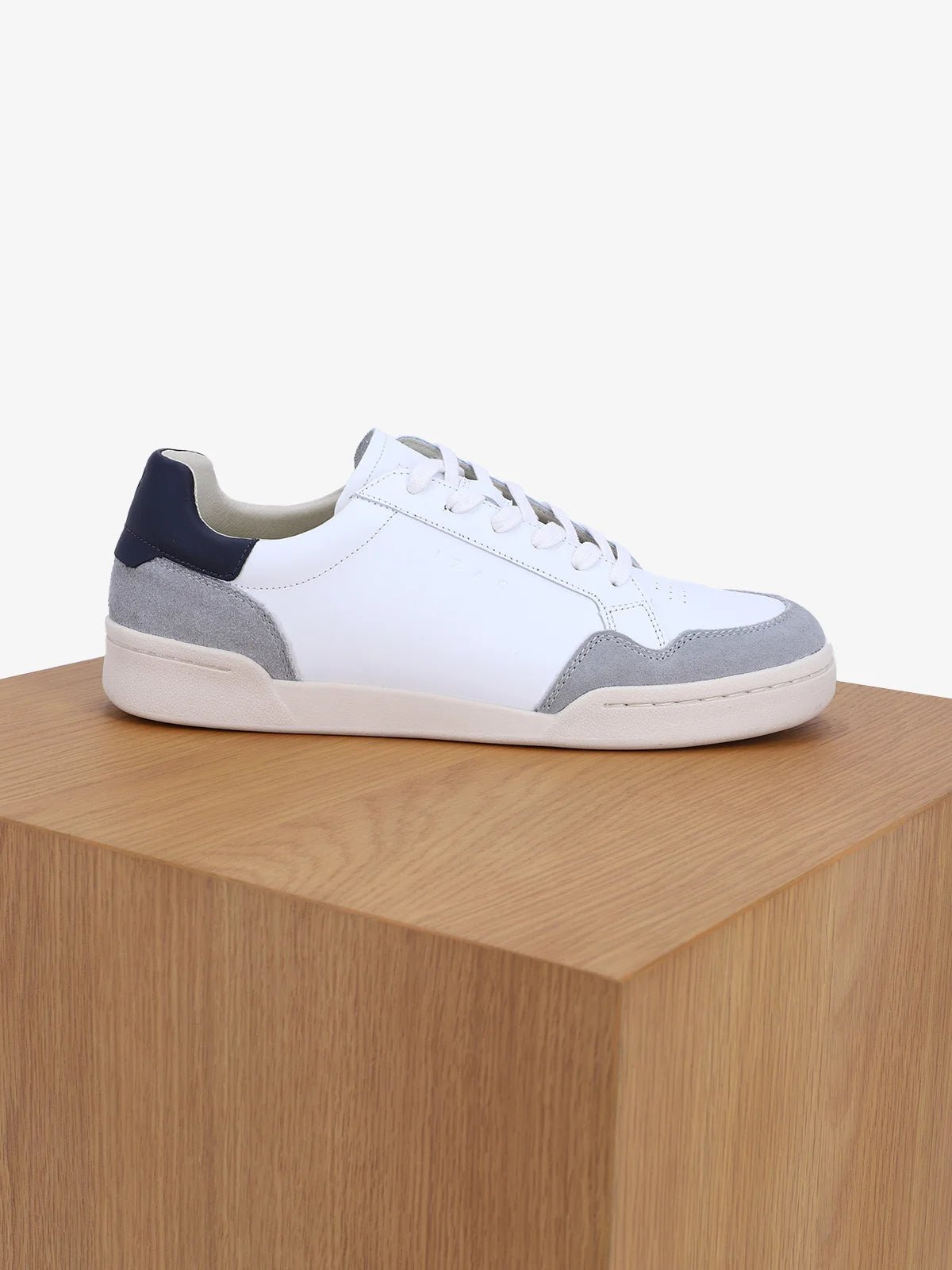 Baskets en cuir blanc - IZAC