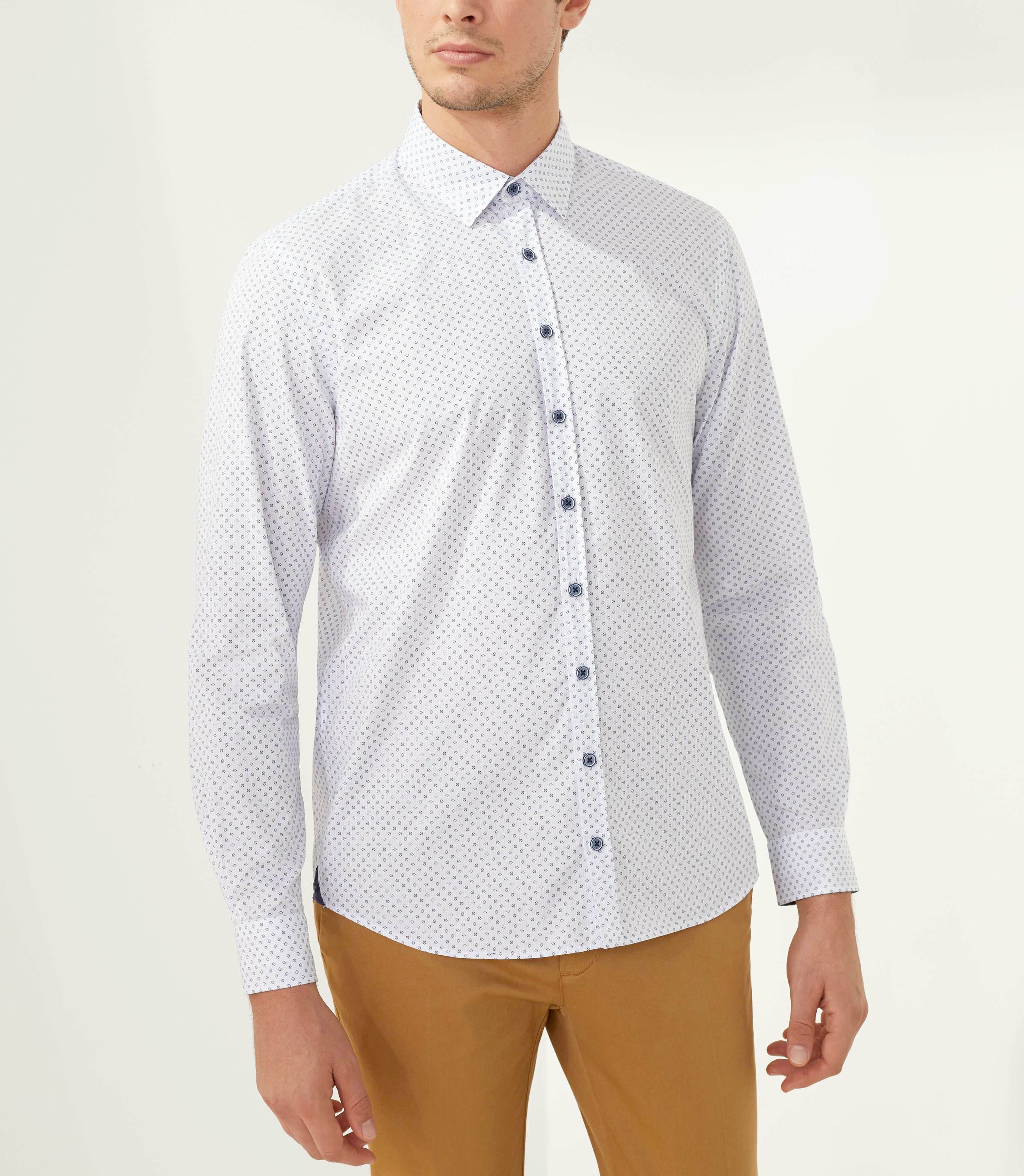 Chemise casual marine "Tendreout"