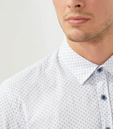 Tendreout" navy casual shirt