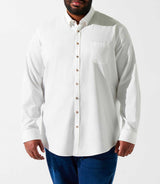 Regular shirt with white elbow patches KENTABT