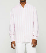 KYLE pink striped shirt